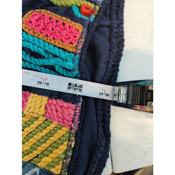 Coldwater Creek Embroidered Colorful Chambray Jacket Womens Size 2X - Picture 8 of 8